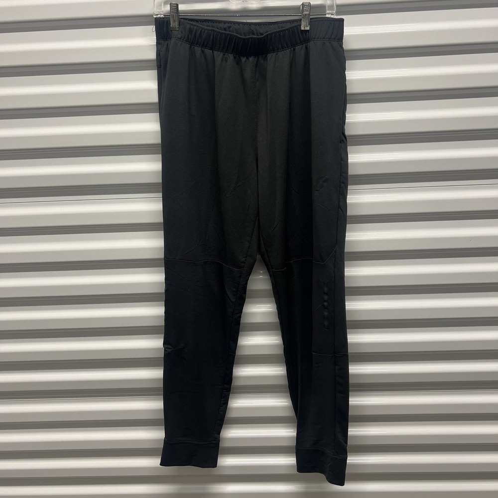 Asics‎ Joggers Size M Womens Black Athletic Track Pants Zipper Pocket Training